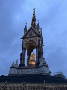 Albert Memorial near Royal Albert Hall